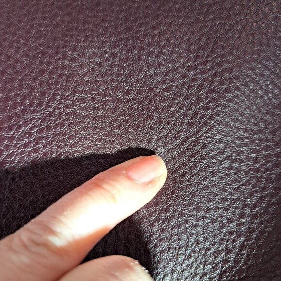 New Oryany  Roc Suede Leather Shoulder Bag Purse Crossbody Burgundy Luxury Read - Picture 8 of 11